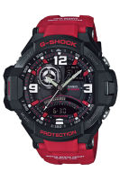 Casio G-Shock นาฬิกาข้อมือผู้ชาย สายเรซิ่น รุ่น GA-1000,GA-1000-4,GA-1000-4B - สีดำ/แดง