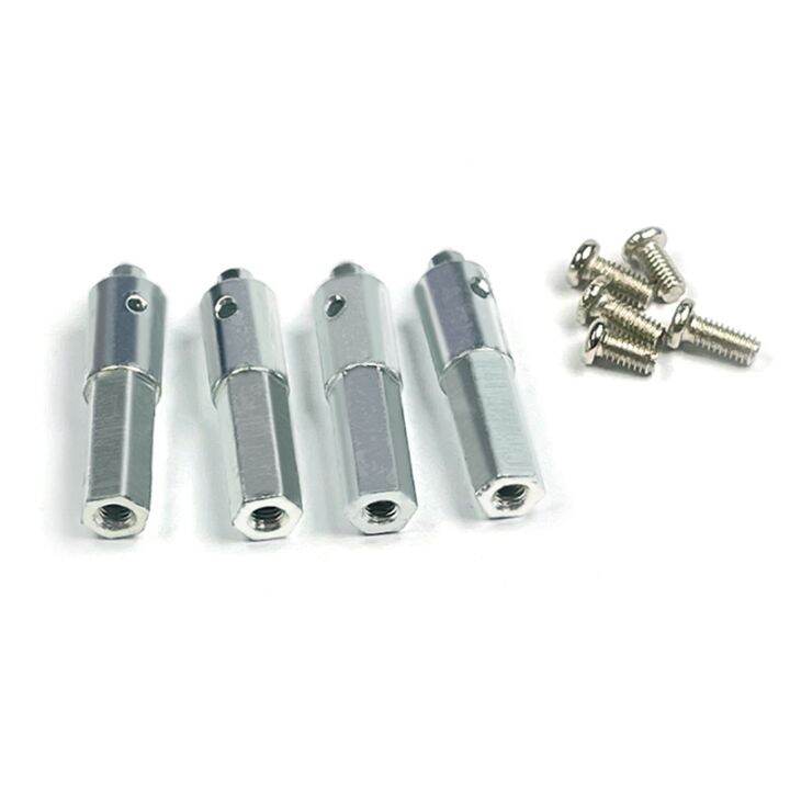 4pcs-ld-p06-metal-portal-axle-shaft-hex-adapter-for-ldrc-ld-p06-ld-p06-unimog-1-12-rc-truck-car-spare-parts-accessories