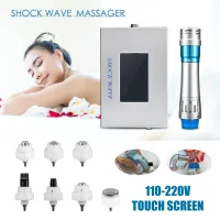 Updated ShockWave Therapy Machine Professional Muscle Pain Relief Massager For Therapy Pain Relief Massage Body-Shaping And ED Treatment