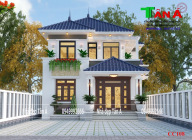 Thiết Kế Nhà Đẹp 2 Tầng Mái Nhật Tại Quảng Bình thumbnail