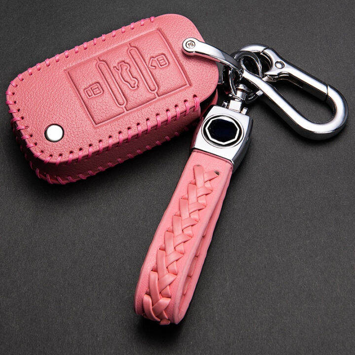 new-luxury-genuine-leather-car-key-case-cover-for-mg-6-zs-gt-mg35-gs-hs-accessories-keychain-holder-keyring-fob-shell-bag