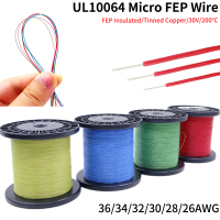 10100M UL10064 FEP ลวด40363432302826AWG PTFE พลาสติก Ultra Fine Micro Litz สายบัดกรีการนำไฟฟ้าสูงสายทองแดง