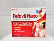 Viên uống bổ sung sắt - FEFOVIT NANO - Bổ sung sắt cho người thiếu máu