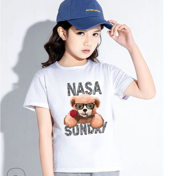 k-2279เสื้อยืดแขนสั้นเด็กลายการ์ตูนน่ารัก-ผ้านุ่มใส่สบาย-ลายเยอะ-สีครบ-ไซส์ครบ-ปลีก-ส่ง