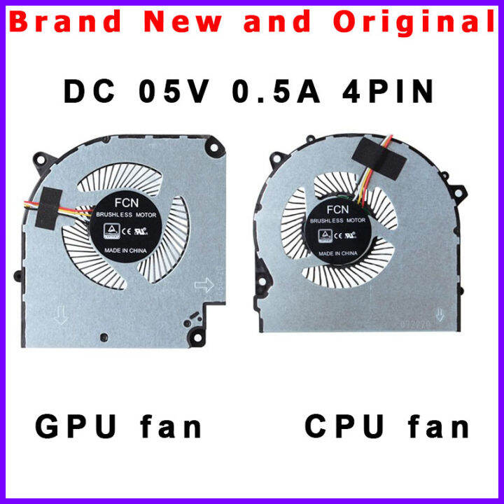 New Laptop CPU GPU Cooling Fan Cooler Radiator FOR GIGABYTE Gaming G5 KC G7 KC Gaming notebook