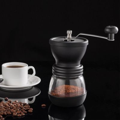 CFA เครื่องบดกาแฟ   ที่บดกาแฟ ที่บดสมุนไพร   บดเมล็ดถั่ว ขนาดกระทัดรัด ด้ามจับสเตนเลสสตีลและซิลิคอน  เครื่องบดเมล็ดกาแฟ