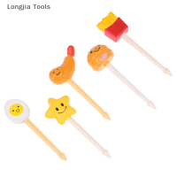 Longjia Tools 5ชิ้นสุ่มรูปสัตว์เค้กส้อมจิ้มผลไม้อุปกรณ์เสริมสำหรับเบนโตะ