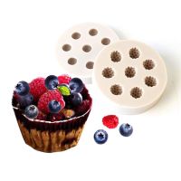 1PC Blueberry Fondant Silicone Mold 3D Craft Cake Decorating Tools DIY Cake Baking Tool Chocolate Biscuits Mold B044/B045 Bread Cake  Cookie Accessori