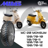 MITAS รุ่น MC-20 MONSUM ขนาด 120/70-10 , 110/70-11 , 120/70-12 , 130/70-12 ยางสกูตเตอร์