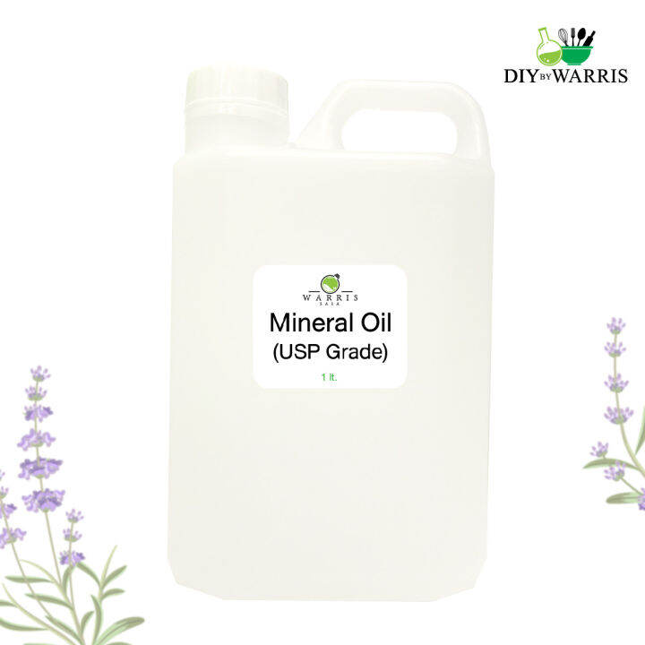 มิเนอรัล ออยล์ ขนาด 1 lt. เกรด USP (Mineral Oil USP Grade) Lazada.co.th