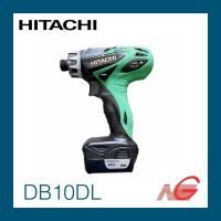 ***สินค้าตัวโชว์*** สว่านไขควงไร้สาย HITACHI 10.8V รุ่น DB10DL แบบปรับคลัทช์ได้