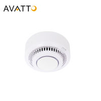 AVATTO Smart WiFi e Detector,Fire Alarm Temperature Detector Sensor Home Security System ทำงานร่วมกับ Tuya Smart Life APP