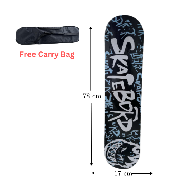 สเก็ตบอร์ด-skateboard-สเก็ตบอร์สำหรับเด็กและผู้ใหญ่-80cm-รับน้ำหนักได้ไม่เกิน-150-กก-สเก็ตบอร์ดแฟชั่น-สำหรับผู้เริ่มเล่น