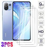 ✳❁▥ 3 Pcs Xiomi 11lite Tempered Glass Protective For Xiaomi Mi 11 Lite 5G Mi11 i 11i Mi11i Mi11lite Xiami Screen Protector Glas Film