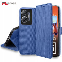 PlusCase สําหรับ Infinix Hot 30 5G 30i NFC กล่องกระเป๋าสตางค์พร้อมผู้ถือบัตร PU Leather Magnetic Clasp Stand Phone Cover