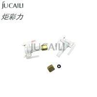 【☂】 HomeCart MALL Jv5 Galaxy Jucaili Mimaki 6ชิ้น DX5แดมเปอร์หมึก Jv33สำหรับเชื่อมต่อ Dx5 Mutoh/เครื่องพิมพ์ Xp600ที่มีตัวกรอง Roland