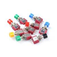 5pcs/lot DS-612 MTS-10 3Pin C-NO-NC 6mm Mini Momentary Automatic Return Push Button Switch 2A 250VAC/5A 120VAC Toggle Switches