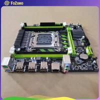 FoZueo เมนบอร์ดเกม X79G 32GB/S ติดตั้งง่าย PCB LGA 2011สำหรับ V2 E5-2670