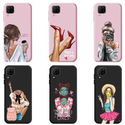 ♧ For Samsung Galaxy A12 Case Pretty Girls Silicone Soft TPU Funda Bumper 6.5 Back Cover For Samsung A 12 SM-A125F A12 Phone Case