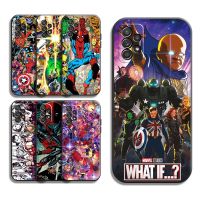 {OLI STUDIO} Marvel Anime Americases สำหรับ SamsungS20 Lite S20S21 S21S21 S22 Plus S22Carcasa Coque Soft TPU