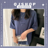 QJshop มาใหม่❗️ เสื้อยืดลายอีโมจิ?‍? สีสวยมาก นู้ดดดูดีมากเว่อร์ ไม่จัดพลาดนะบอกเลย??