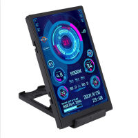 ใหม่3.5นิ้ว IPS Type-C หน้าจอรองคอมพิวเตอร์ CPU GPU RAM HDD monitorusb Display สำหรับ AIDA64 Mini Monitor