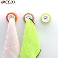 [A Warm]❦Vacclo ตัวดูดที่แขวนผ้าขนหนูติดผนังหน้าต่างห้องน้ำเครื่องมือที่เก็บเครื่องครัวที่สะดวกตะขอราวแขวนเสื้อซักผ้า