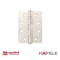 HAFELE บานพับสแตนเลส 2 ชิ้น/แพ็ค รุ่น 489.04.000 บานพับ บานพับประตู บานพับประตูสแตนเลส