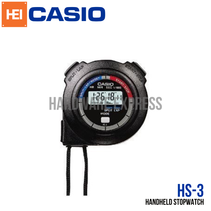 Casio Sports Stopwatch HS3 Lazada PH