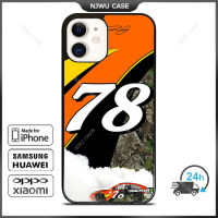 Martin Truex 78 Phone Case for iPhone 14 Pro Max / iPhone 13 Pro Max / iPhone 12 Pro Max / XS Max / Samsung Galaxy Note 10 Plus / S22 Ultra / S21 Plus Anti-fall Protective Case Cover