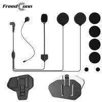 【hot】❒  PRO Headset Earphone Microphone Bracket Mount Clamp Clip Double-Sided Tape Base for Half Close Helmet