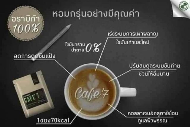 cafe7-กาแฟลดน้ำหนัก-เพื่อสุขภาพ-แพคเล็ก-10-ซอง