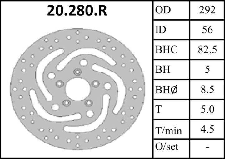 2ชิ้นรถจักรยานยนต์ด้านหน้าซ้ายขวาดิสก์เบรกโรเตอร์สำหรับ-harley-davidson-touring-1450-2000-2007-dyna-1450-2000-2008