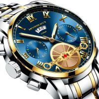 ---Fashion mens watch238814♘✘ New wave fei watch male fashion tide the tourbillon watch men Shi Yinggang with multifunction non mechanical men