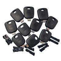 5pcs/lot KEYDIY Universal Transponder Car Key Shell Case KD/VVDI Blades Head with Chip Holder Universal Car Key Casing