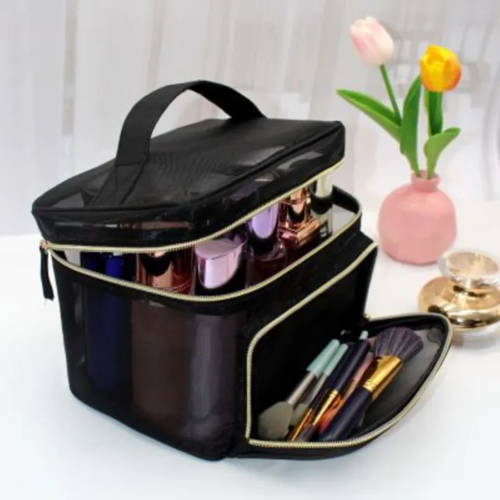 high-end-muji-2023-new-trendy-large-capacity-portable-net-gauze-explosive-makeup-wash-storage-bag-handbag