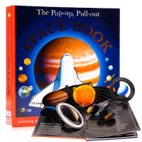 DK Space Science Encyclopedia pop up three-dimensional book the pop up pull out space book original English Interactive pull-out page to explore the full-color illustration of space Planet science enlightenment