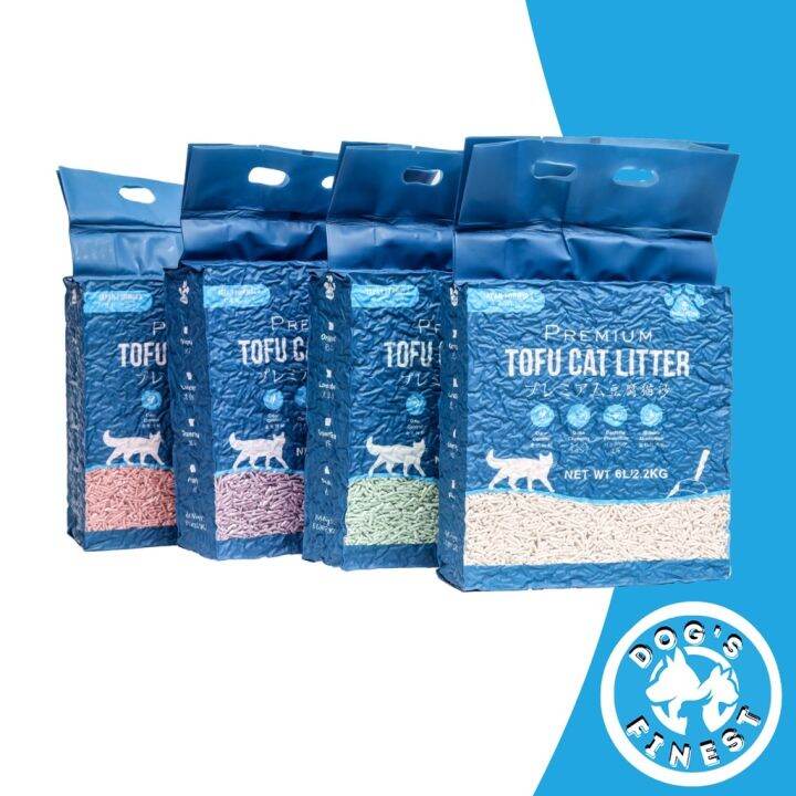 GigglesPh Premium Tofu Cat Litter 6L/2.2kg Lazada PH