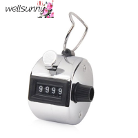 Wellsunny เครื่องนับจำนวนมือถือ Clicker หลักโครเมี่ยมปาล์มกอล์ฟ