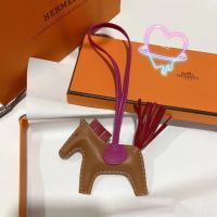 A.L.I.C.E Hermes จี้กระเป๋า Hermes สีน้ำตาลแดง จี้ม้าโพนี่