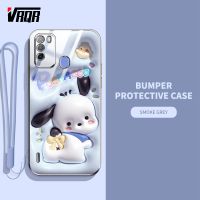 VRQR2023ใหม่เคส3Dใสเคสโทรศัพท์สไตล์ลูกกวาดภาพสำหรับ infinix Itel S16 Itel Vision 1 Pro เคสกล้องที่เคสโทรศัพท์ยอดนิยมเคสโทรศัพท์ฝาปิดรูปแบบน่ารักที่มีฟรีสายคล้อง