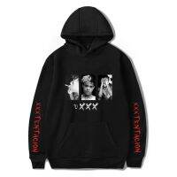 การแก้แค้น Xxxtentacion ฆ่า Hoodies ผู้ชาย / สะโพก Hop เสื้อผู้ชาย Men Traksuit เสื้อสวมหัว Hoody Streetwear