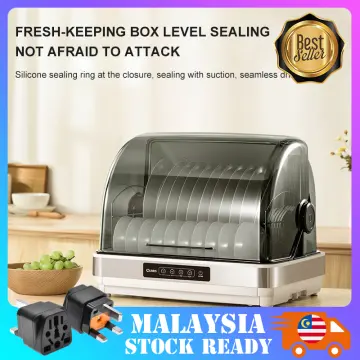 Malaysia 3PinPlug40L Electric Sterilizer Stainless Steel Dish Dryer / Rak  Pinggan