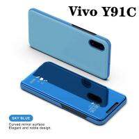 Case Vivo Y91C  เคสเปิดปิดเงา สำหรับรุ่น Vivo Y91C เคสวีโว่ y91c เคส Vivo Y91C Smart Case เคสฝาเงา สมาร์ทเคส เคสตั้งได้ Vivo Y91C