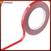 UMMEAX สีขาวขาว เทปสองด้าน 0.4in X X ความหนา0.04in เทปสำหรับติดตั้ง ทนทานสำหรับงานหนัก เทปกาวที่แข็งแรง การติดตั้งการเติมรถยนต์และช่องว่าง