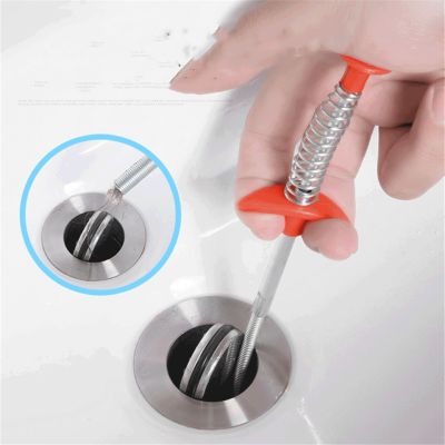 61.5cm Sink Claw Pick Up Cleaning Tools Pipeline Dredge Hair Cleaner Bend With Grip
