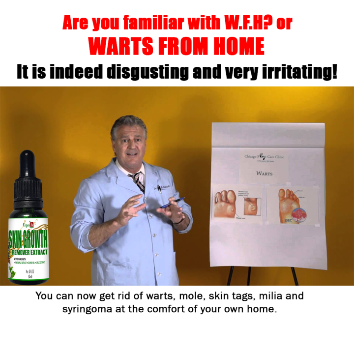 PREMIUM SKIN GROWTH REMOVER EXTRACT Warts remover by organikit ( skin