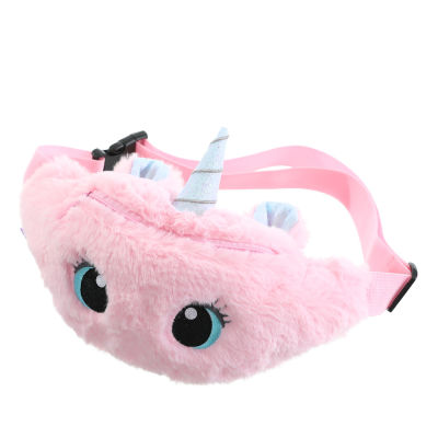 Crossbody Fuzzy Bags Unicorn Gift For Belt Kids Fanny Pack Girls