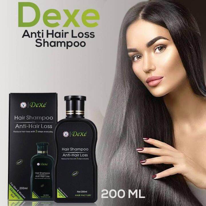 100 Authentic DEXE Organic Hair Grower AntiHair Loss Shampoo 200ml