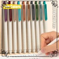 UPDACY เครื่องมือสำหรับเขียน ปากกาเจลสี หมึกสีหมึก 0.5มม. ปากกาที่เป็นกลาง คุณภาพสูงมาก การอบแห้งอย่างรวดเร็ว ปากกามาร์กเกอร์ โรงเรียนในโรงเรียน